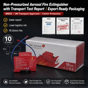 Non-Pressurized Aerosol Fire Extinguisher - EcoNewlink